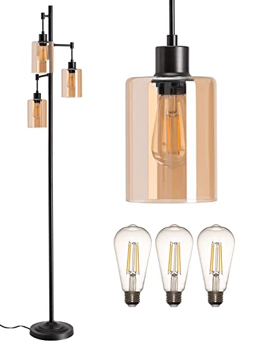 addlon LED Industrial Floor Lamps for Living Room