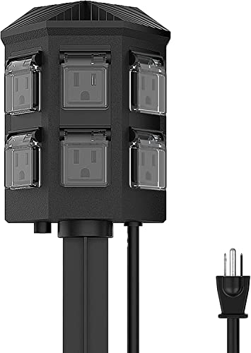 9FT Outdoor Power Stake Timer