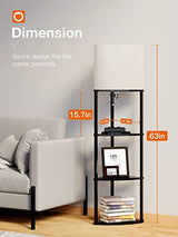 addlon Sector Shelf Floor Lamp