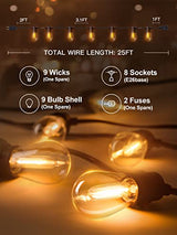 addlon LED Outdoor String Lights