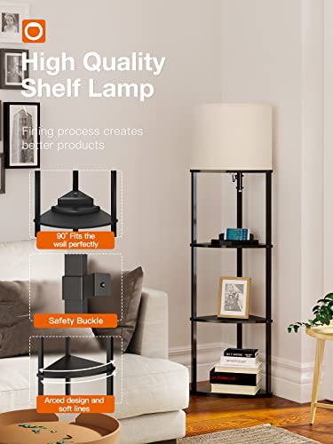 addlon Sector Shelf Floor Lamp