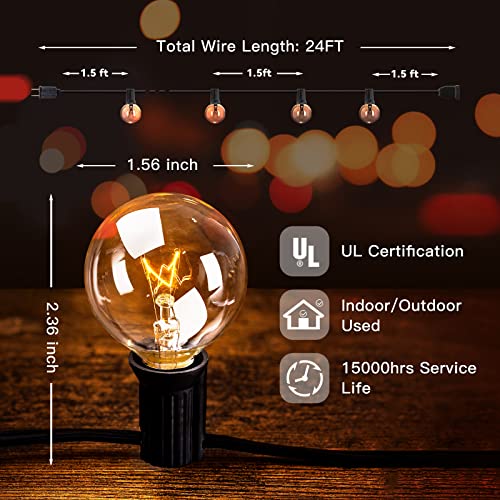 addlon Outdoor String Lights